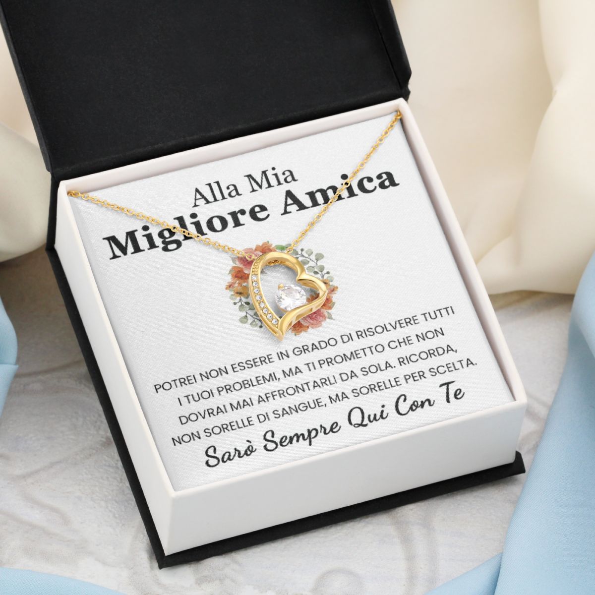 Alla Mia Migliore Amica | Sarò Sempre Qui Con te | Collana