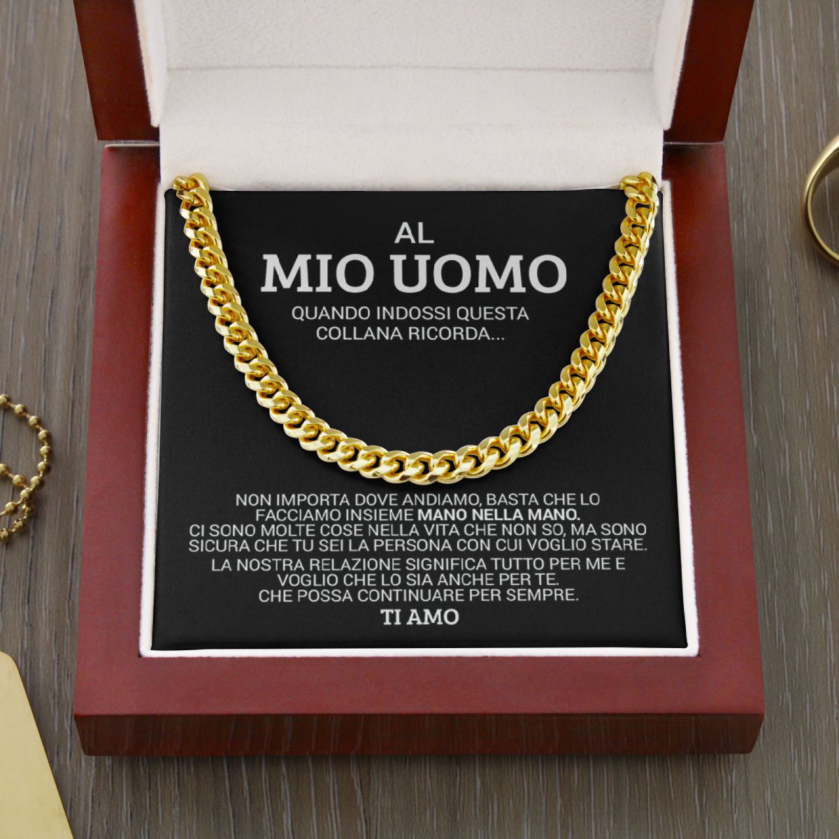 Al Mio Uomo | La Nostra Relazione è Tutto | Collana