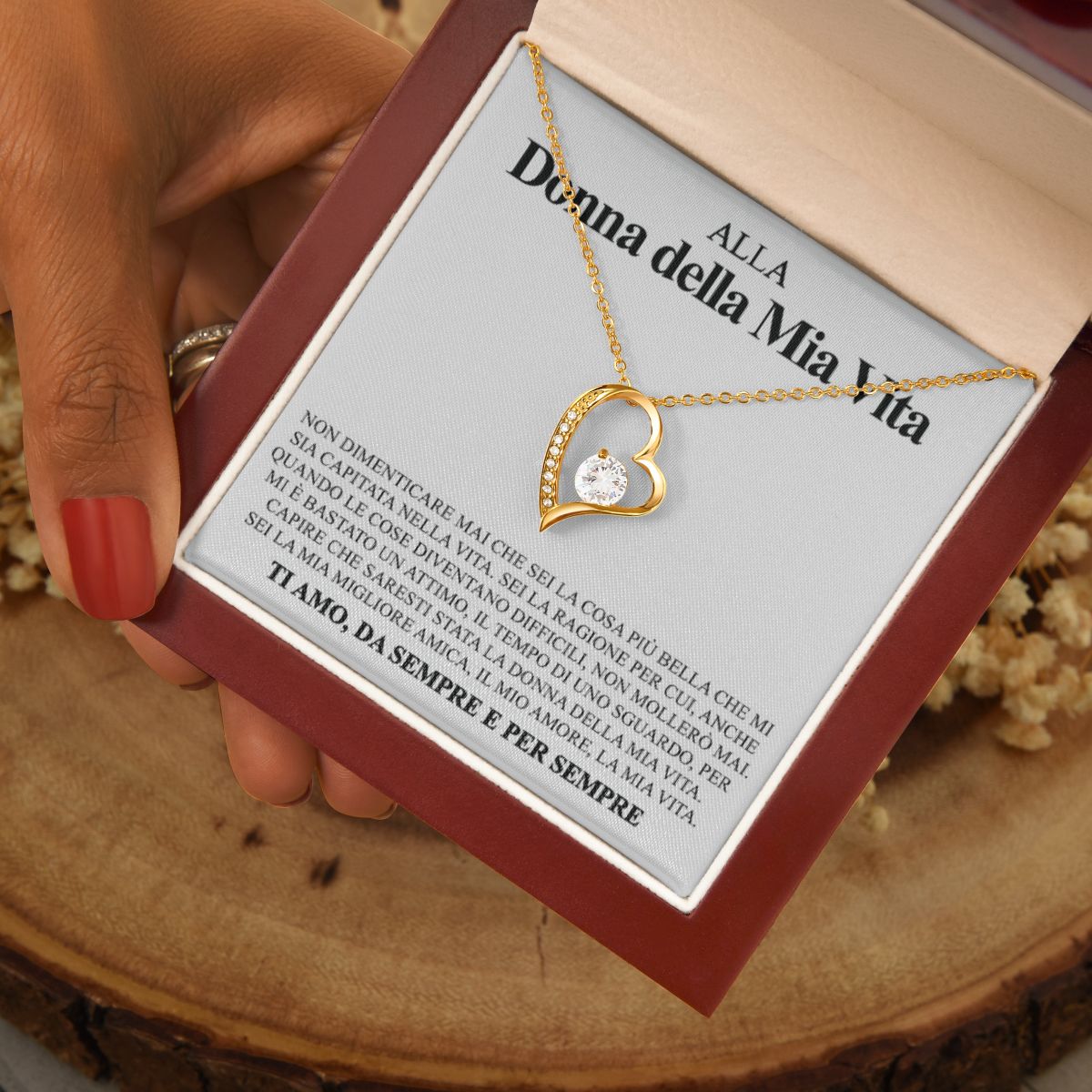 Alla Donna Della Mia Vita | Sei Tutto Per Me | Collana