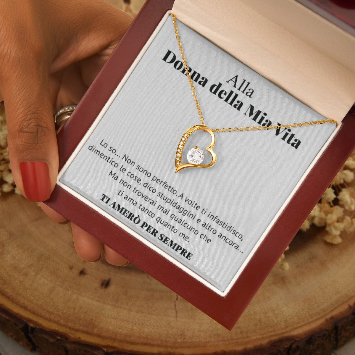 Alla Donna Della Mia Vita | Ti Amo | Collana