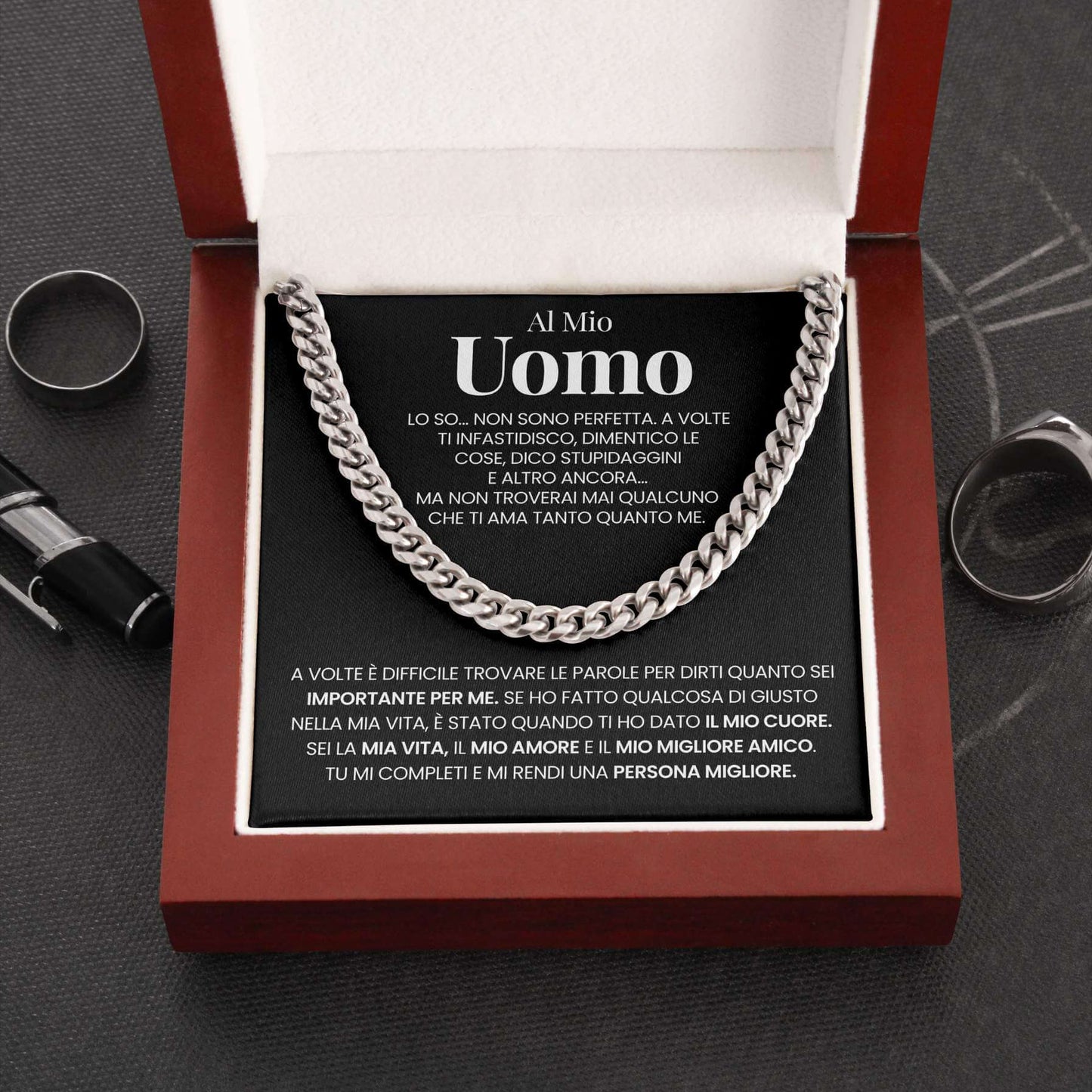 Al Mio Uomo | Non Sono Perfetta | Collana