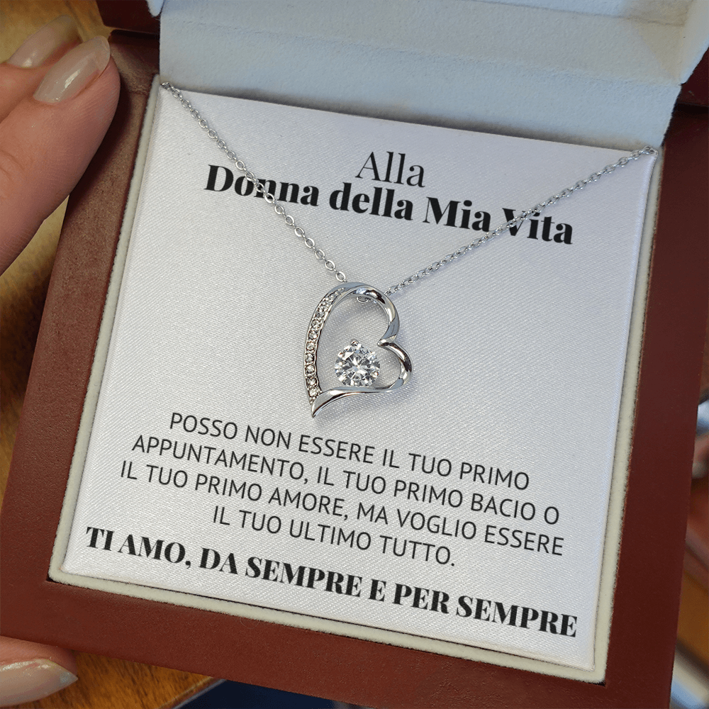 COLLANA "CUORE" CON DEDICA + COFANETTO GRATIS