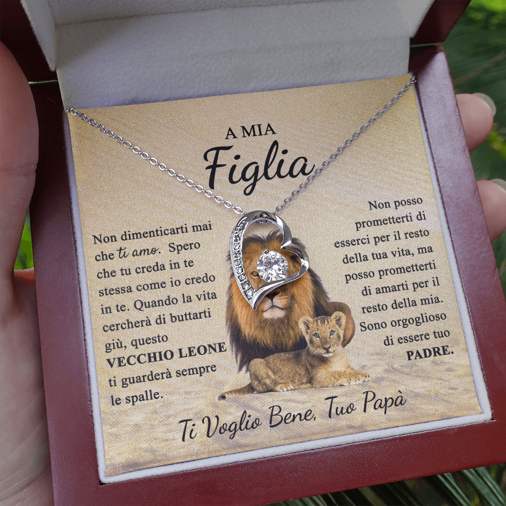 COLLANA "CUORE" CON DEDICA + COFANETTO GRATIS