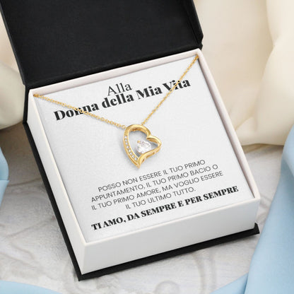 Alla Donna Della Mia Vita | Ti Amo Da Sempre e Per Sempre | Collana