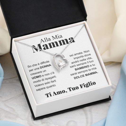 COLLANA "CUORE" CON DEDICA + COFANETTO GRATIS