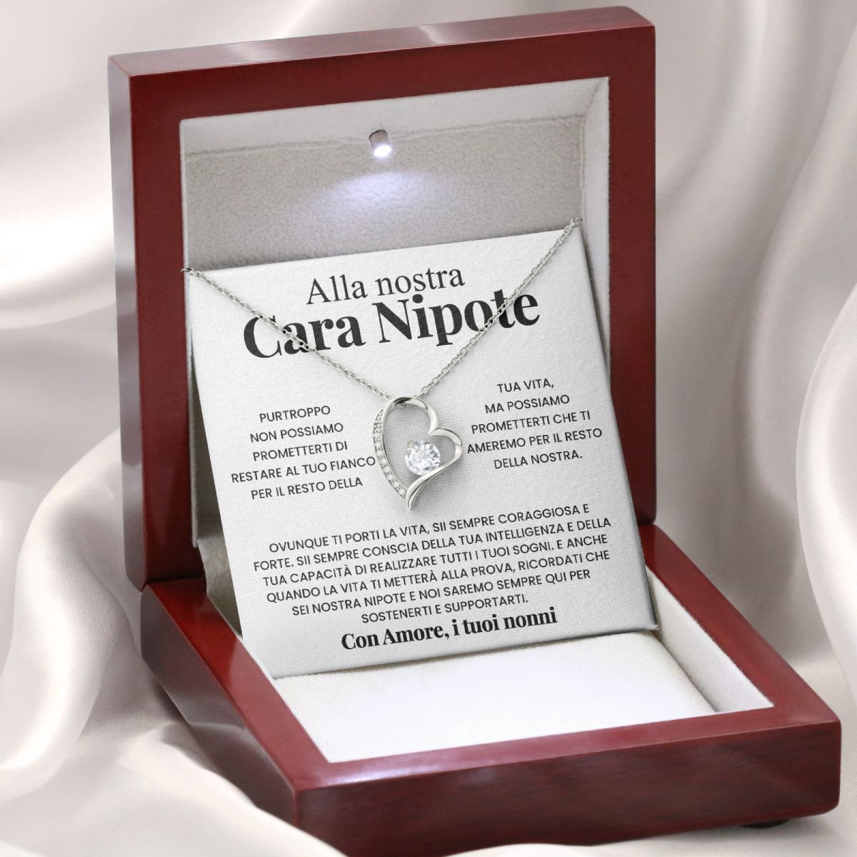 Alla nostra cara Nipote | Dai Nonni | Collana