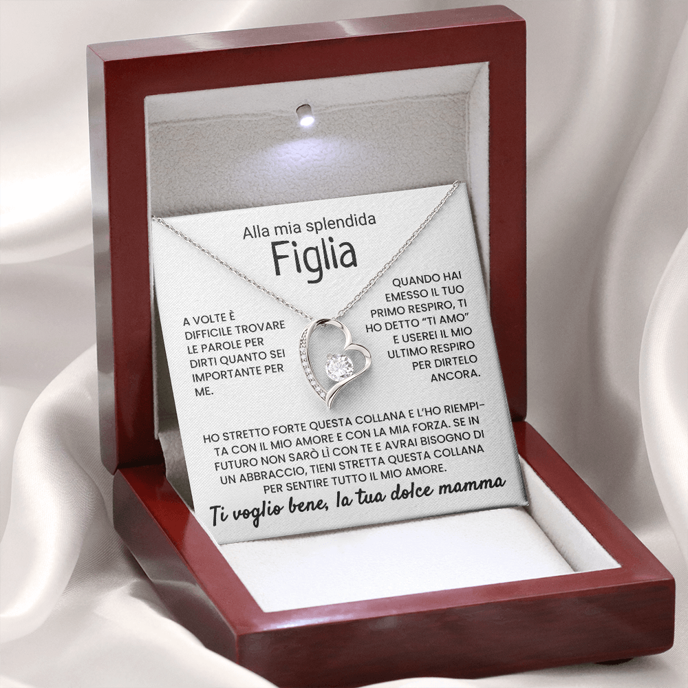 Alla Mia Splendida Figlia | Ti Amo, Da Mamma | Collana